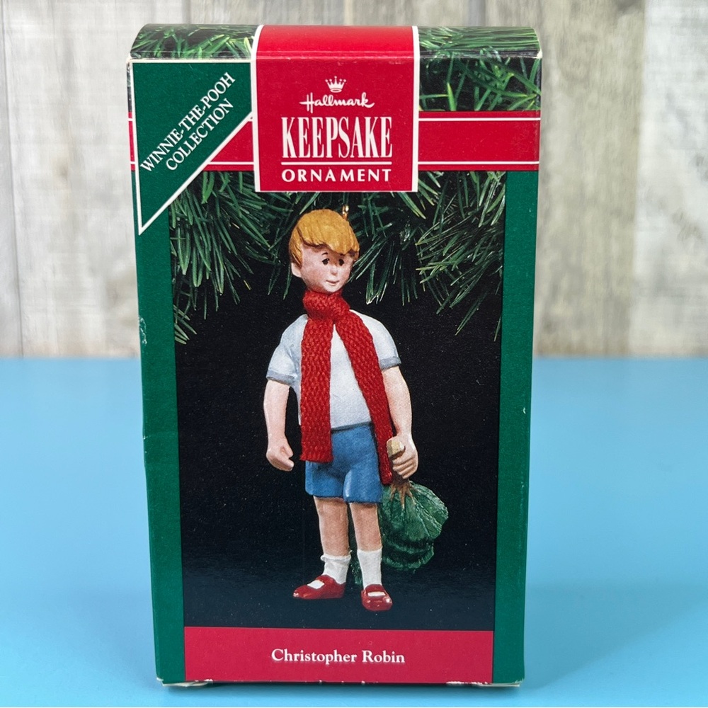 Hallmark Keepsake Ornament Winnie The Pooh Collection Christopher Robin